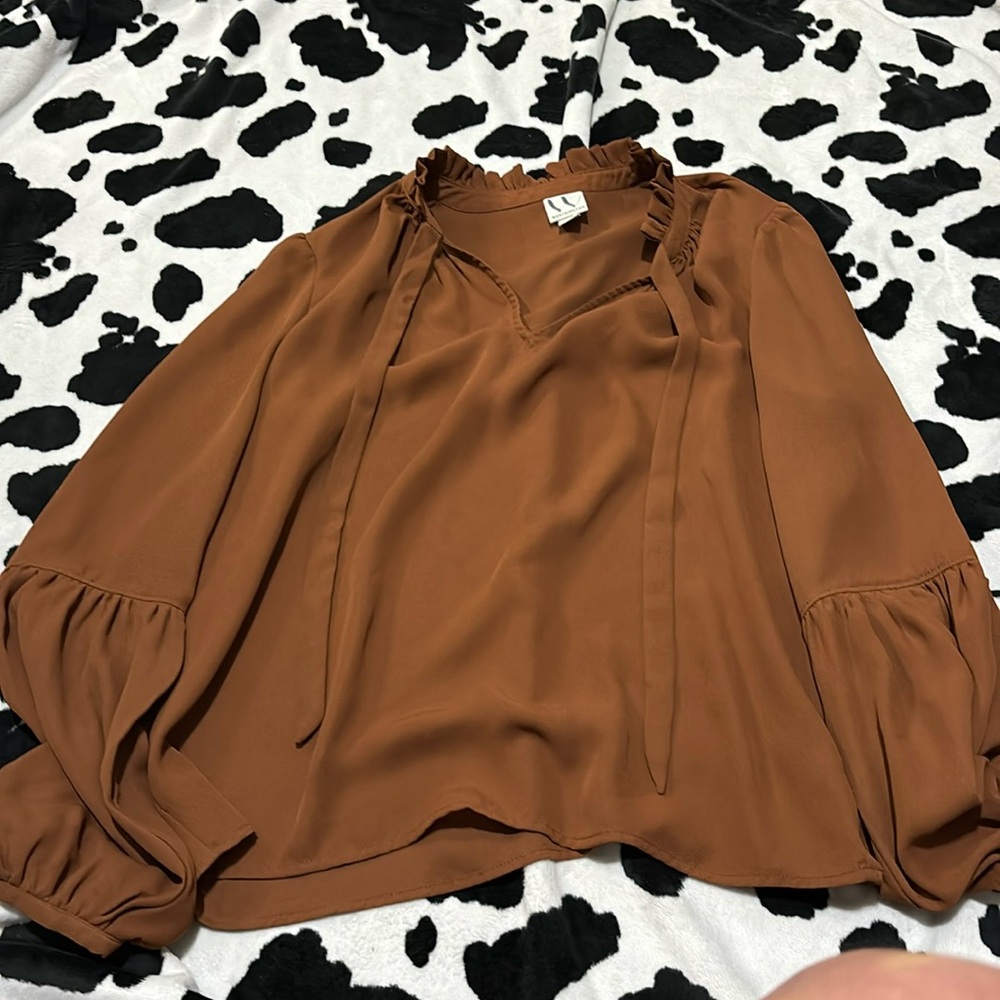 Worthington long sleeve blouse size XS